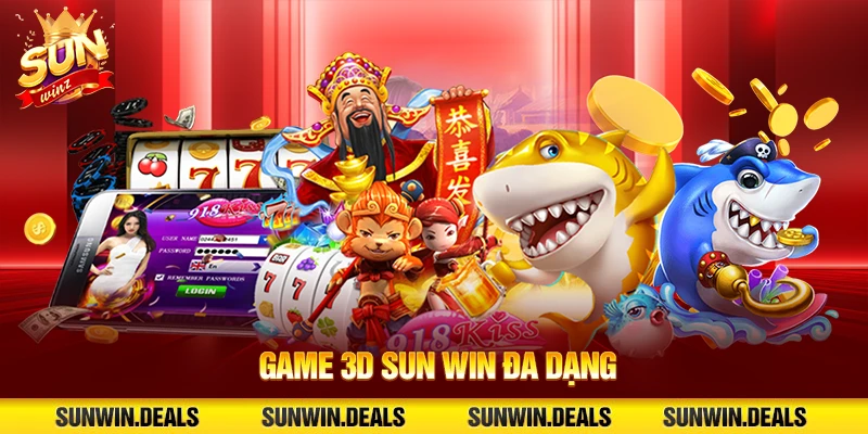 Game 3D Sun win đa dạng